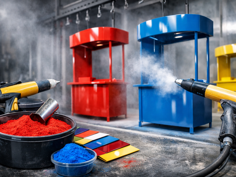 Farba proszkowa do Kiosków Promocyjnych